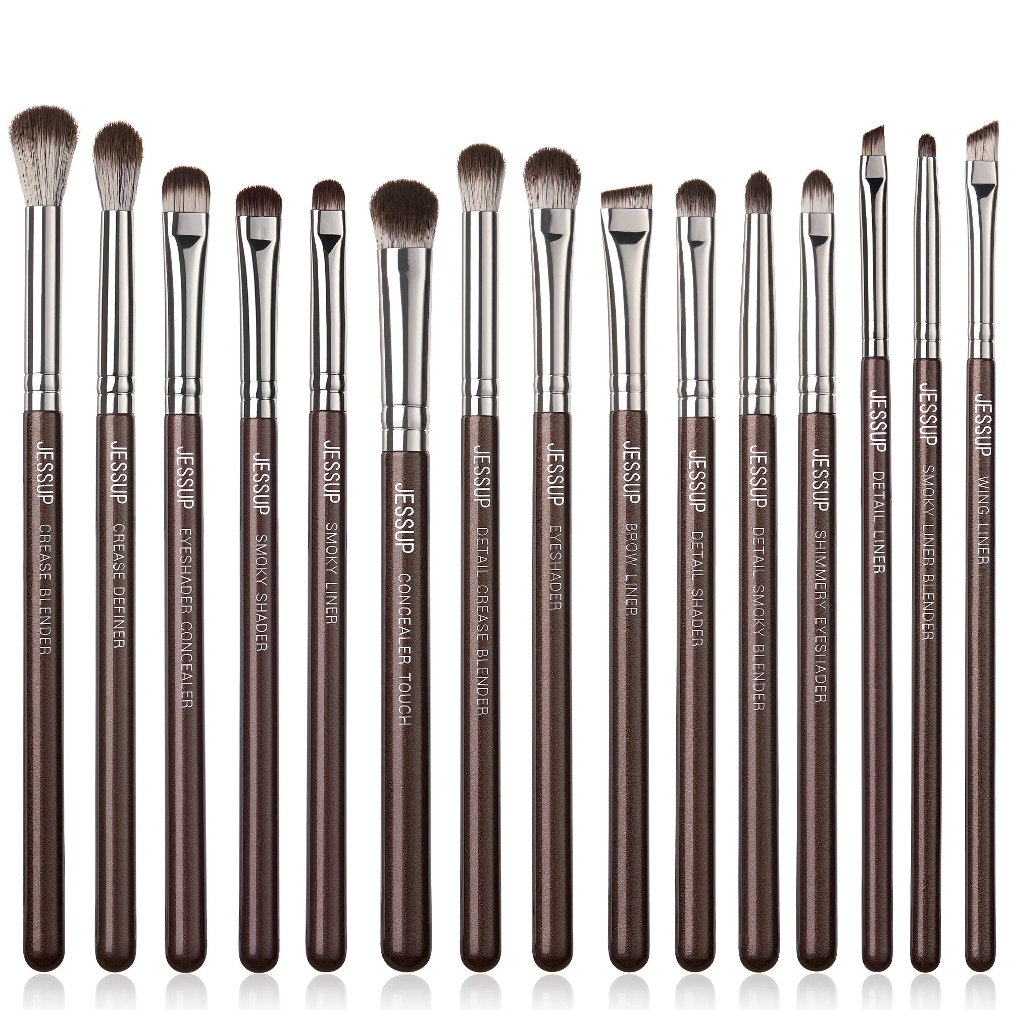 Jesse Premium Makeup Brush Set (15 pcs)