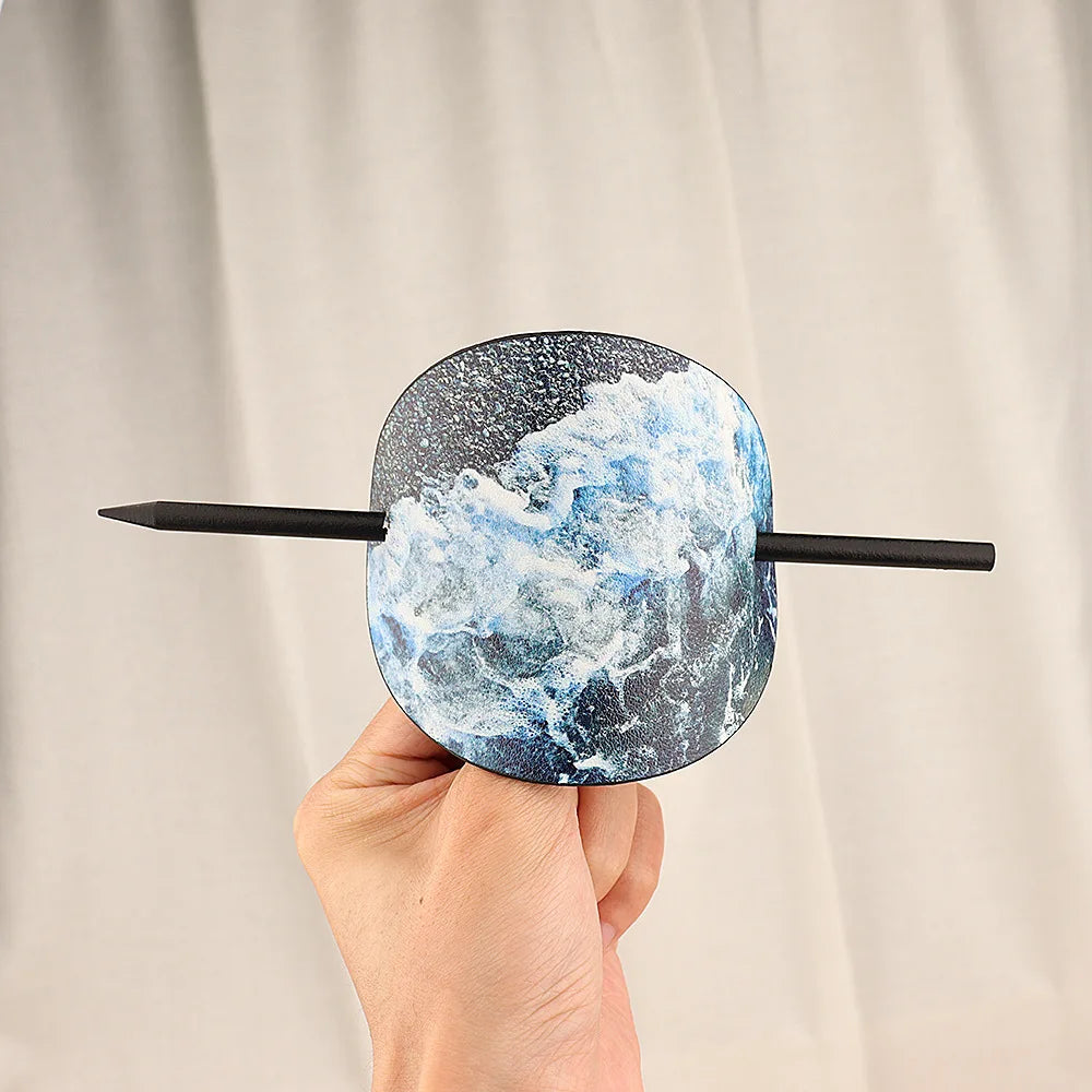 Chinese Style Oil Painting Headwear Accessories