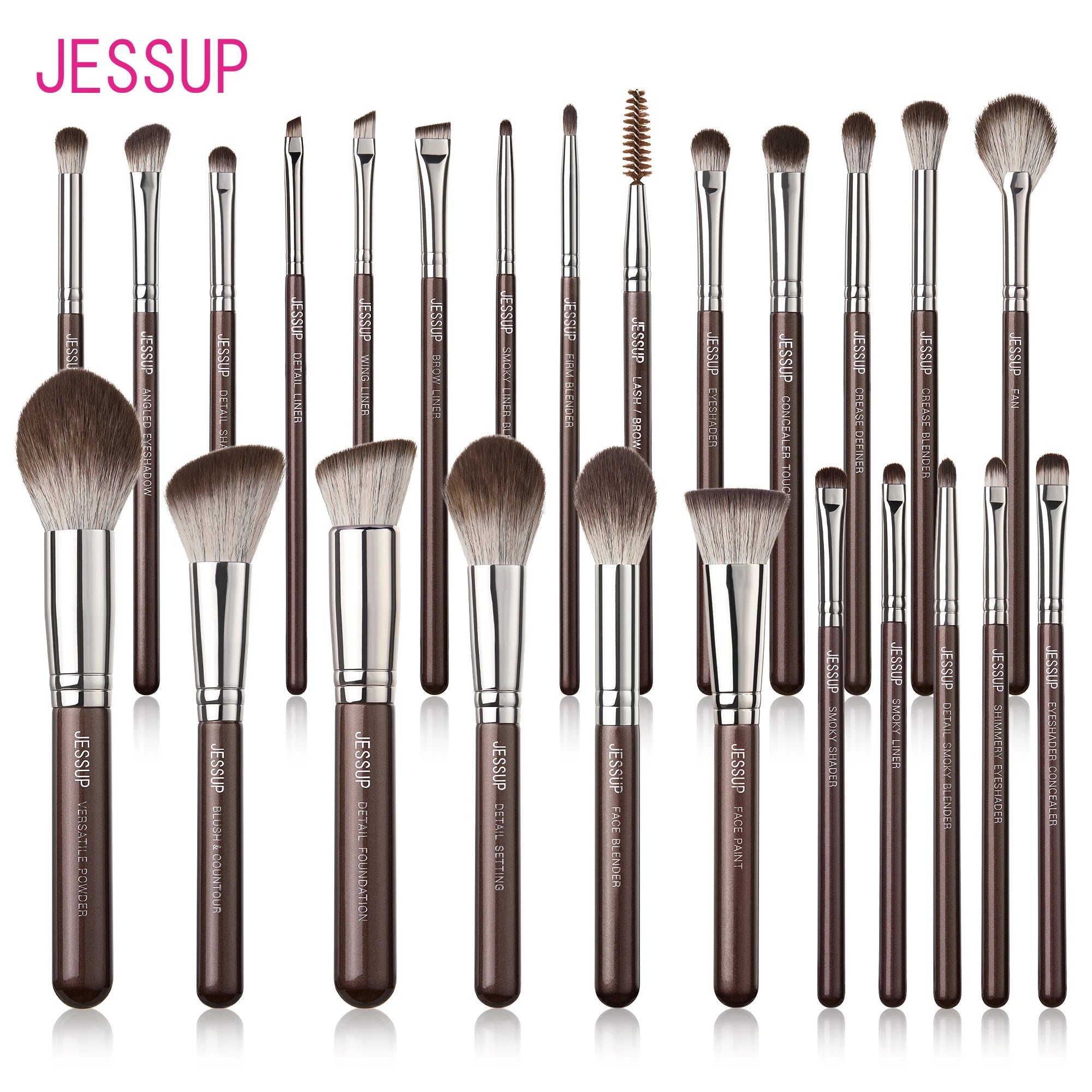 Jesse Premium Makeup Brush Set (15 pcs)